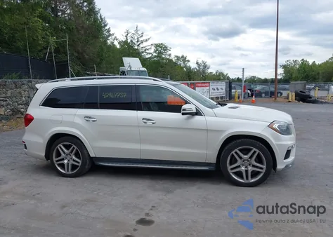 2014 Mercedes-Benz Gl 550 4Matic z USA, uszkodzony, nr VIN 4JGDF7DE2EA434593